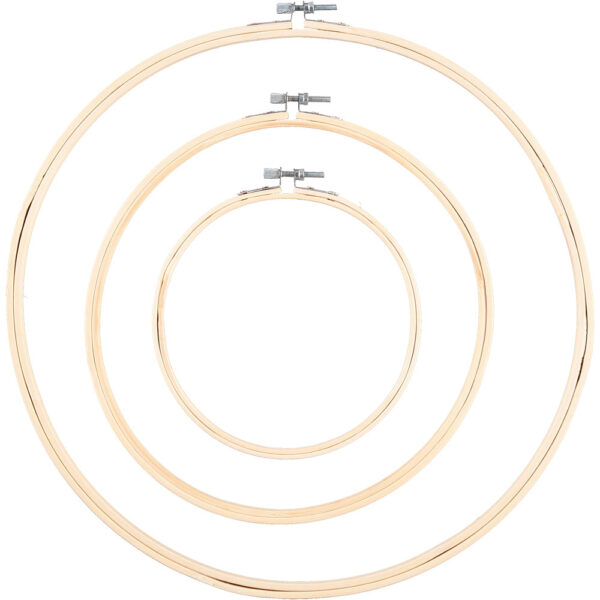 Borduurringenset - Beige