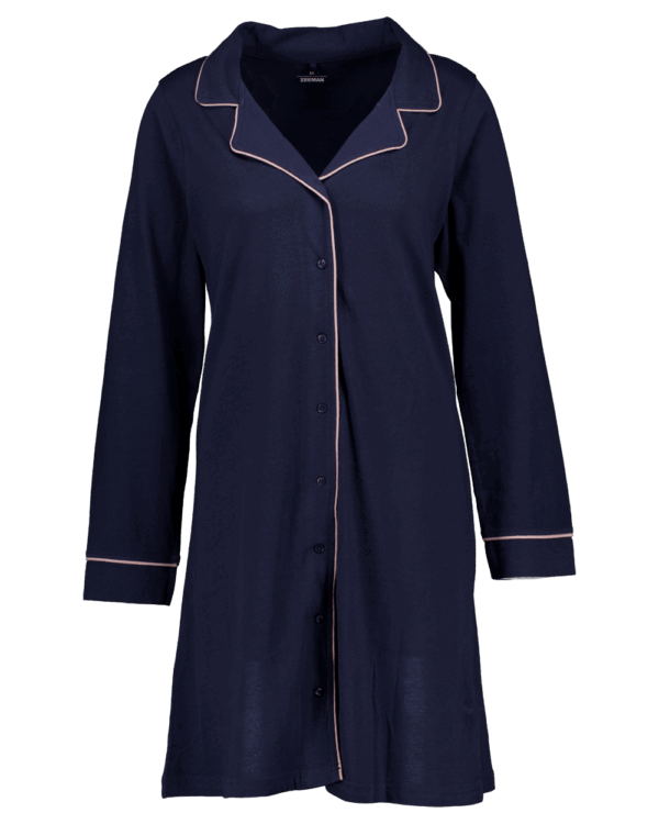 Nachthemd - Blauw