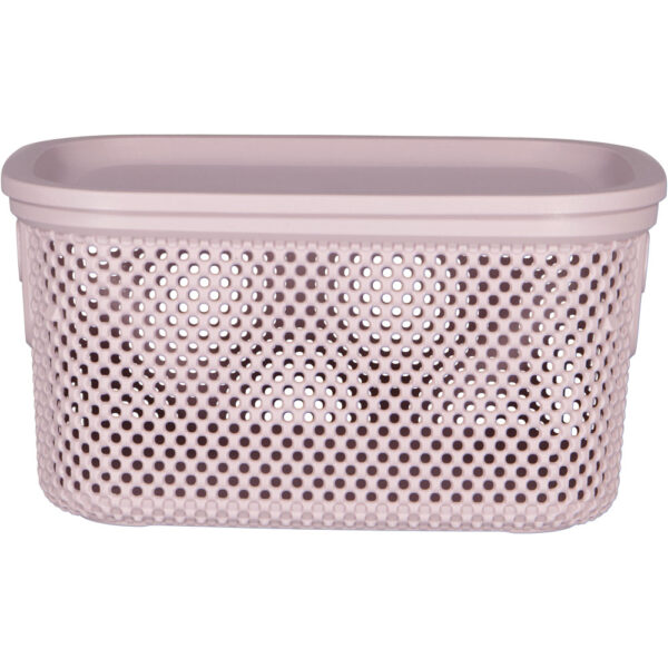 Opbergdoos met deksel - Paars