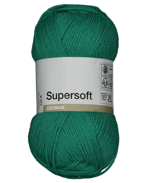 Super soft Breigaren - Groen