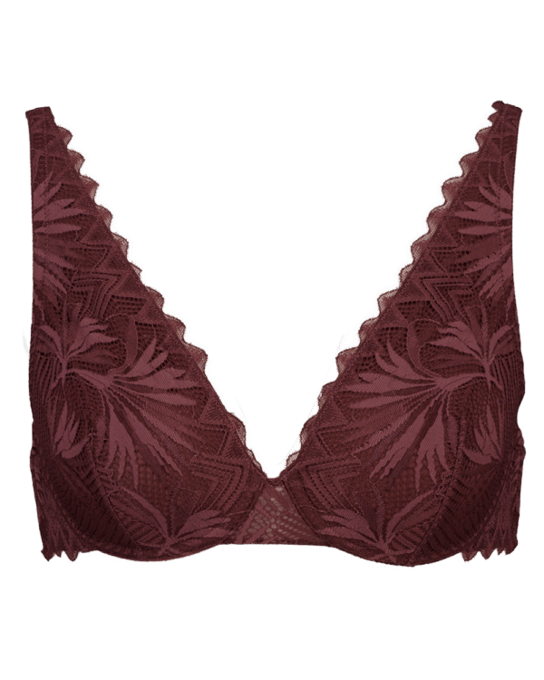 Plunge Unpadded bh - Bruin