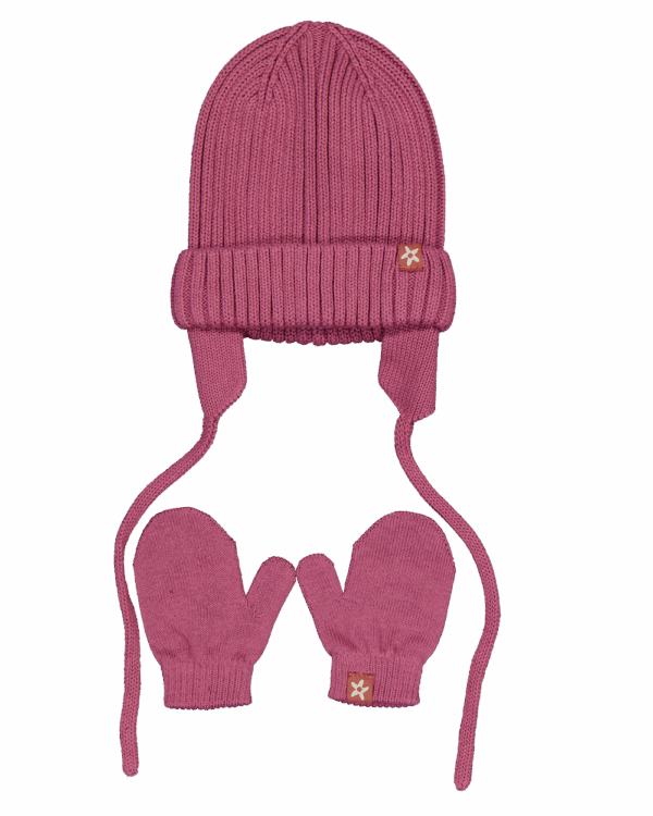 Muts en wanten - Rood