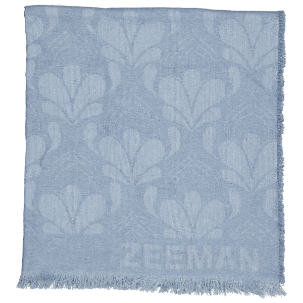 Circulaire hamamdoek - Blauw