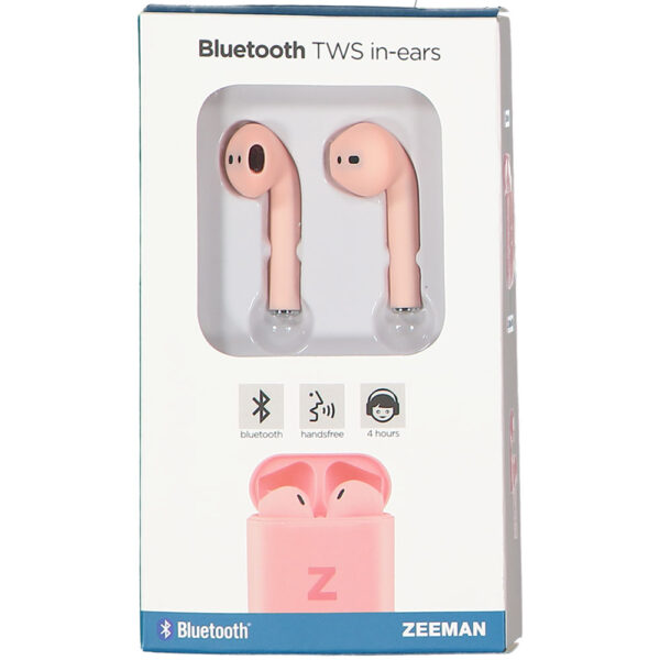 Bluetooth-oortjes - Roze