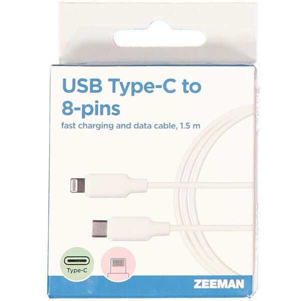 Micro-USB-oplaadkabel - Wit